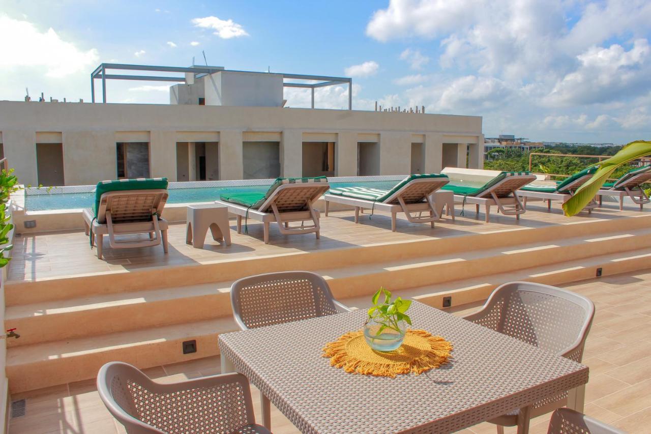Gama 09 Apartments Tulum Pueblo Buitenkant foto